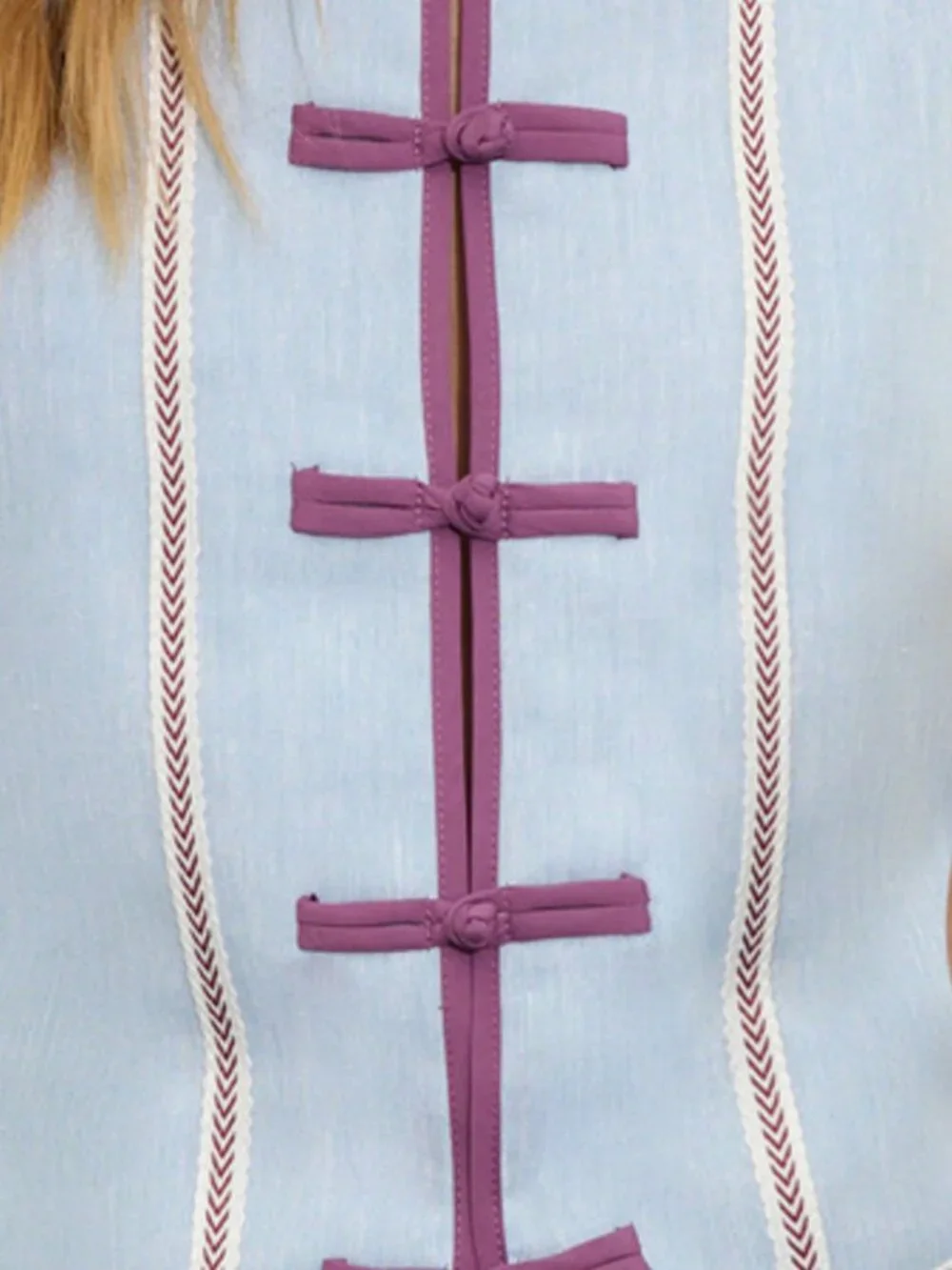 Blue Casual Women's Soft Sleeveless Top - Picture 6 of 6